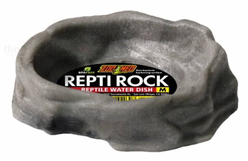 Repti Rock Water Dish (6.5 x 5 x 1.5") MED